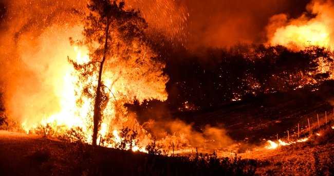 Yangından Etkilenen Yerler İçin Mücbir Sebep Hali İlan Edildi