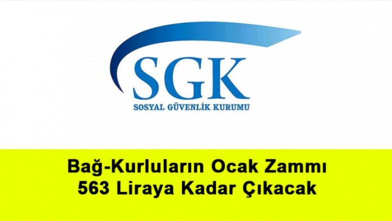   Bağ-Kurluların Ocak Zammı 563 Liraya Kadar Çıkacak   