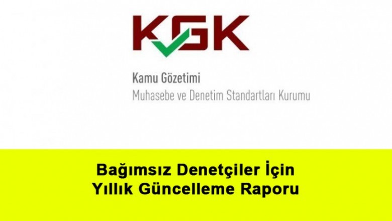   Bağımsız Denetçiler İçin Yıllık İnceleme Raporu (Kamu Gözetimi Muhasebe Ve Denetim Standartları Kurumu)   