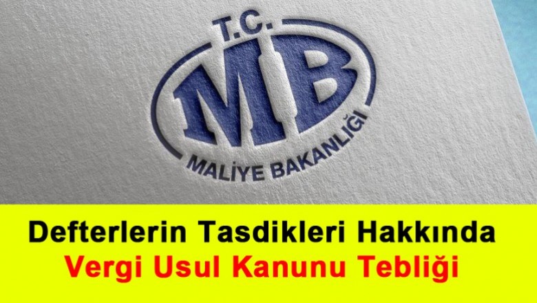   Defterlerin Tasdikleri Hakkında Vergi Usul Kanunu Genel Tebliği (Sıra No: 493)   