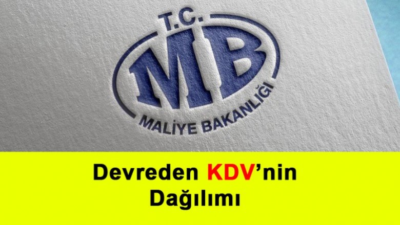  Devreden KDV'nin Dağılımı   
