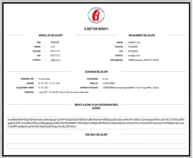e-Defter Oluşturulma ve İmzalanma Süresi İle Beratlarının Yüklenme Süreleri Uzatıldı (Şubat 2022))