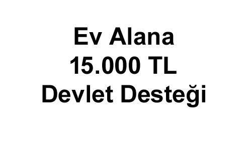 Ev Alana Devlet Desteği