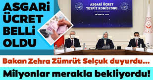 2021 Yılı Asgari Ücret
