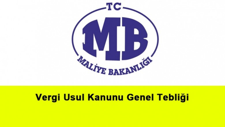   Vergi Usul Kanunu Genel Tebliği (Sıra No: 503)   