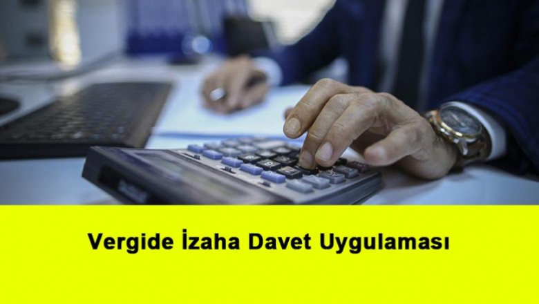   Vergide İzaha Davet Uygulaması   