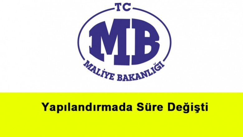   Yapılandırmada Süre Değişti   